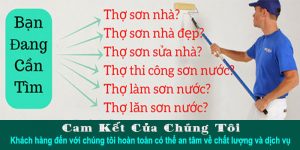 Thợ sơn sửa nhà tại quận thủ đức uy tín