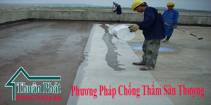 Phương pháp chống thấm sân thượng chất lượng