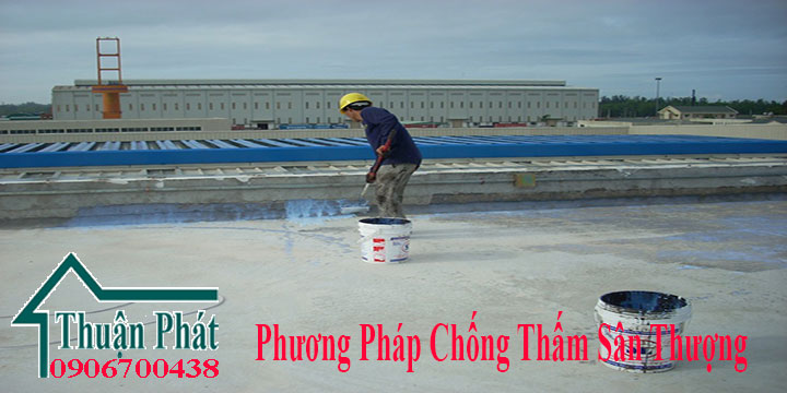 Phương pháp chống thấm sân thượng hiệu quả