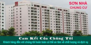 Nhận sơn nhà chung cư tại TPHCM giá rẻ