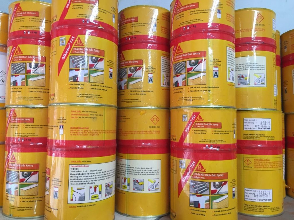 Sikadur 731 Chất Kết Dính Gốc Nhựa Epoxy Hai Thành Phần