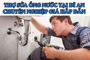 Thợ sửa ống nước tại Dĩ An