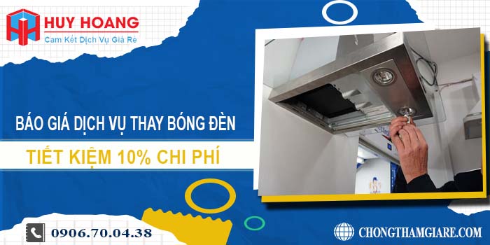 Báo giá dịch vụ thay bóng đèn tại Tây Ninh tiết kiệm 10% chi phí