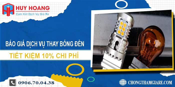 Báo giá dịch vụ thay bóng đèn tại Thủ Đức tiết kiệm 10% chi phí