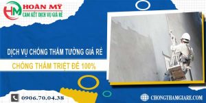 Giá dịch vụ chống thấm tường tại Cam Ranh【Tiết kiệm 10%】