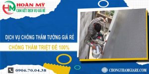 Giá dịch vụ chống thấm tường tại Khánh Hoà【Tiết kiệm 10%】