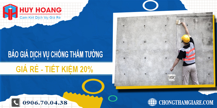 Báo giá dịch vụ chống thấm tường tại quận 11 | Tiết kiệm 20%