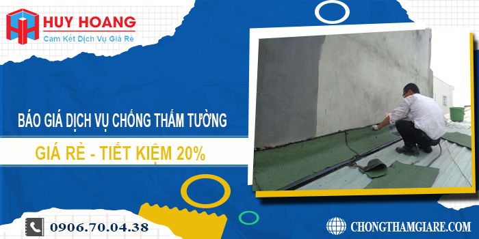 Báo giá dịch vụ chống thấm tường tại quận 9 | Tiết kiệm 20%