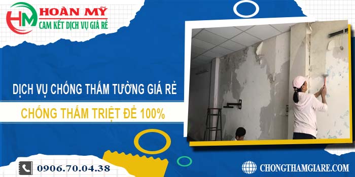 Giá dịch vụ chống thấm tường tại Tp Tân An【Tiết kiệm 10%】