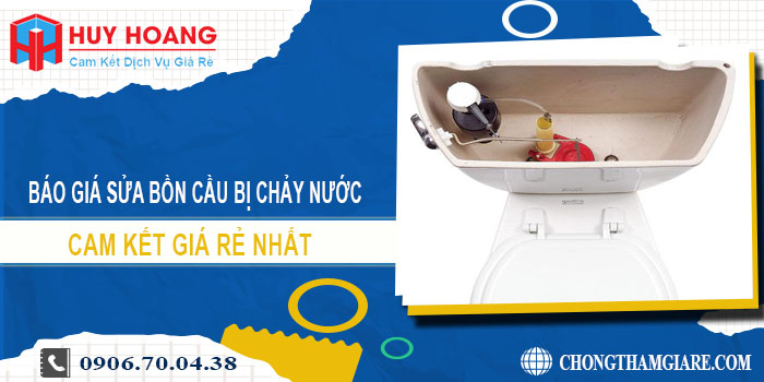 Báo giá sửa bồn cầu bị chảy nước tại Bình Dương | Cam kết giá rẻ