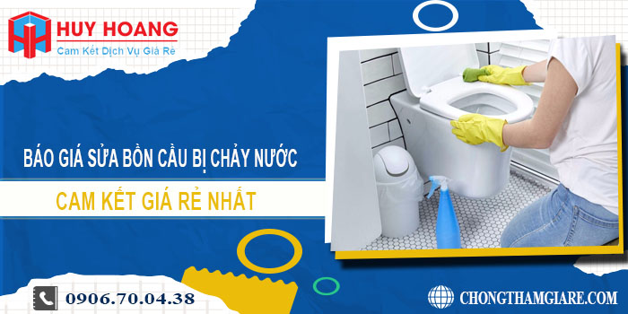 Báo giá sửa bồn cầu bị chảy nước tại Nhà Bè | Cam kết giá rẻ