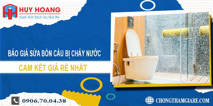 Báo giá sửa bồn cầu bị chảy nước tại Tân Uyên | Cam kết giá rẻ