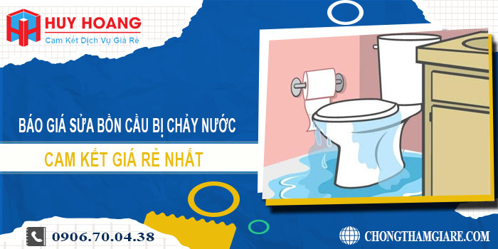 Báo giá sửa bồn cầu bị chảy nước tại Thuận An | Cam kết giá rẻ