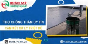 Thợ chống thấm tại Bến Cát - Xử lý triệt để【Lh 0906700438】