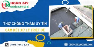 Thợ chống thấm tại Tây Ninh - Xử lý triệt để - Lh 0906700438