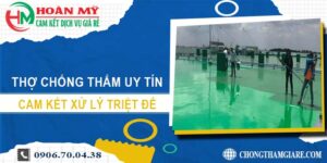 Thợ chống thấm tại Tp Bà Rịa - Xử lý triệt để - Lh 0906700438