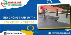 Thợ chống thấm tại Tp Dĩ An - Xử lý triệt để - Lh 0906700438