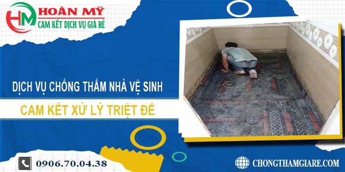 Dịch vụ thợ chống thấm nhà vệ sinh tại Tp Bà Rịa【Xử lý triệt để】