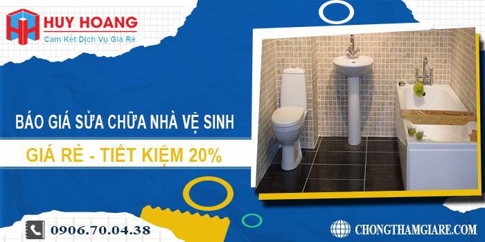 Báo giá sửa chữa nhà vệ sinh tại Bà Rịa | Tiết kiệm 20%