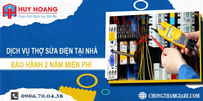 Dịch vụ thợ sửa điện tại nhà Bình Dương【Bảo hành 2 năm】