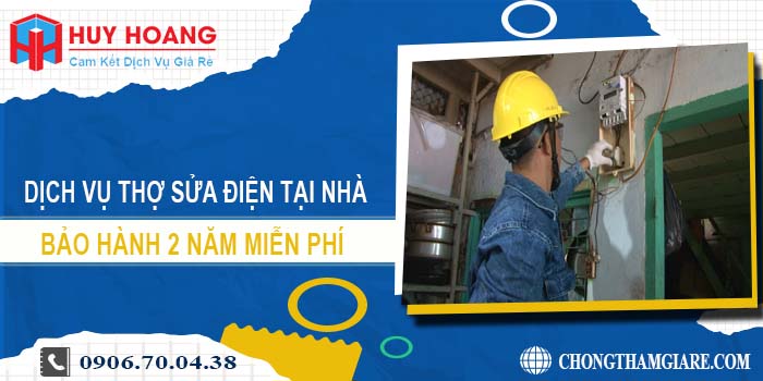 Dịch vụ thợ sửa điện tại nhà Tây Ninh【Bảo hành 2 năm】