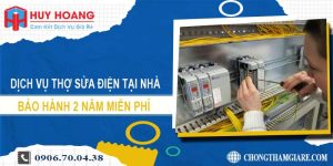 Dịch vụ thợ sửa điện tại nhà Thủ Dầu Một【Bảo hành 2 năm】