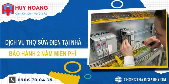 Dịch vụ thợ sửa điện tại nhà Thủ Dầu Một【Bảo hành 2 năm】