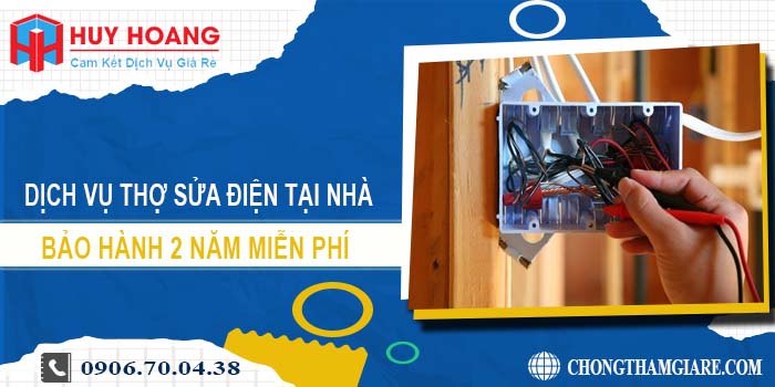 Dịch vụ thợ sửa điện tại nhà Thuận An【Bảo hành 2 năm】