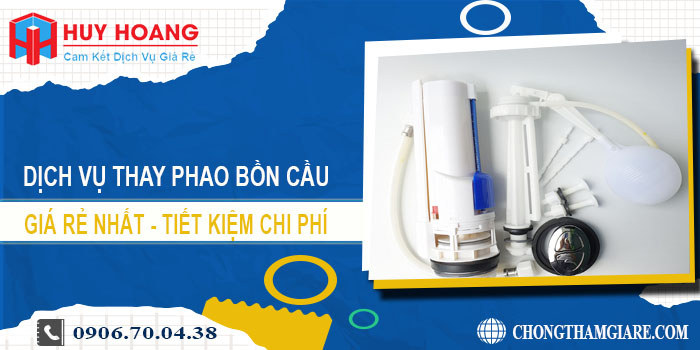 Báo giá thay phao bồn cầu tại Bến Cát【Tiết kiệm 10% chi phí】