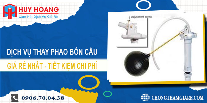 Báo giá thay phao bồn cầu tại Bình Chánh【Tiết kiệm 10%】