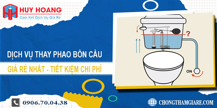 Báo giá thay phao bồn cầu tại Dĩ An【Tiết kiệm 10% chi phí】