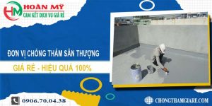 Đơn vị chống thấm sân thượng tại quận 4【Lh 0906 700 438】