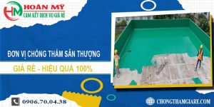 Đơn vị chống thấm sân thượng tại quận 8【Lh 0906 700 438】