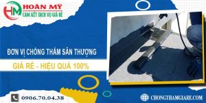 Đơn vị chống thấm sân thượng tại Tp Tân An【Lh 0906 700 438】