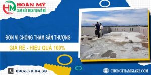 Đơn vị chống thấm sân thượng tại Tp Thuận An【0906 700 438】