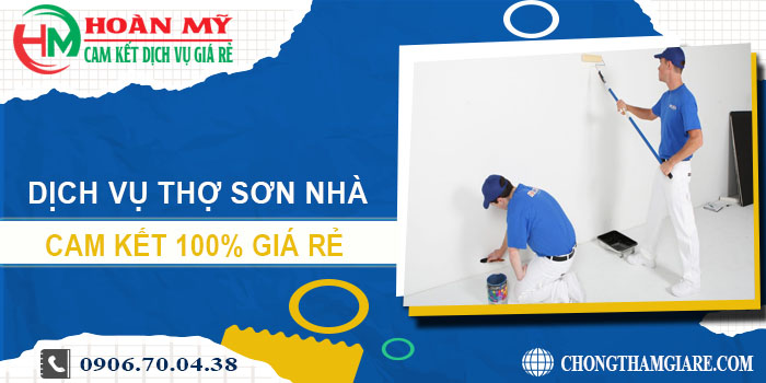 Báo giá dịch vụ thợ sơn nhà ở Hóc Môn【Cam kết 100% giá rẻ】