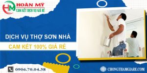 Giá dịch vụ thợ sơn nhà ở Tp Thuận An【Cam kết 100% giá rẻ】